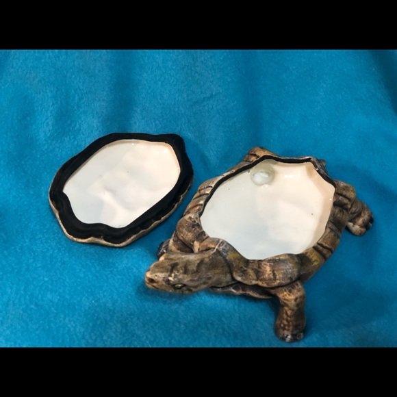 Turtle Jewelry Box or Candy Dish - Picture 7 of 8